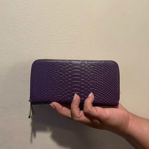 Purple wallet